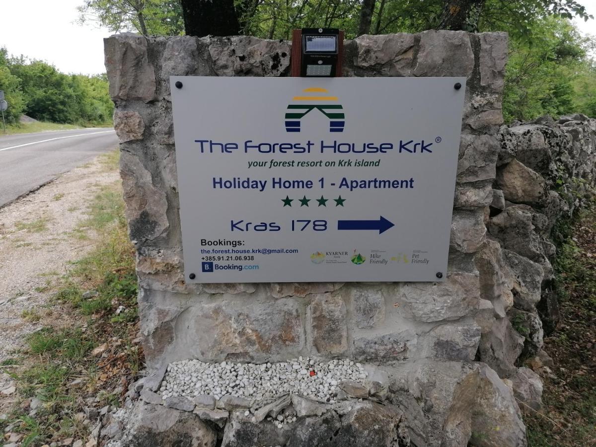 The Forest House Krk 1 Kras Dış mekan fotoğraf
